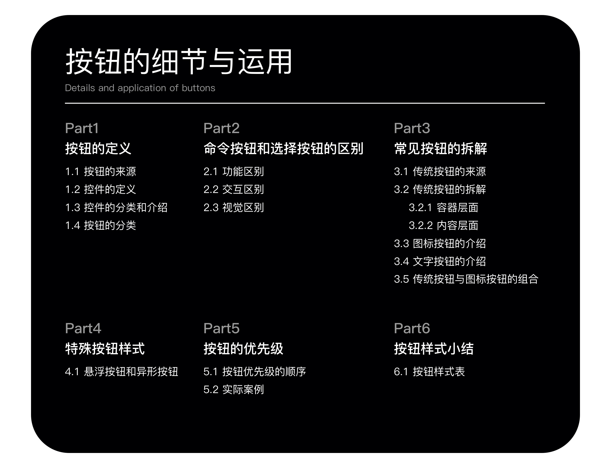 按鈕如何設(shè)計？從6個層面詳細(xì)分析按鈕設(shè)計的知識點(diǎn)
