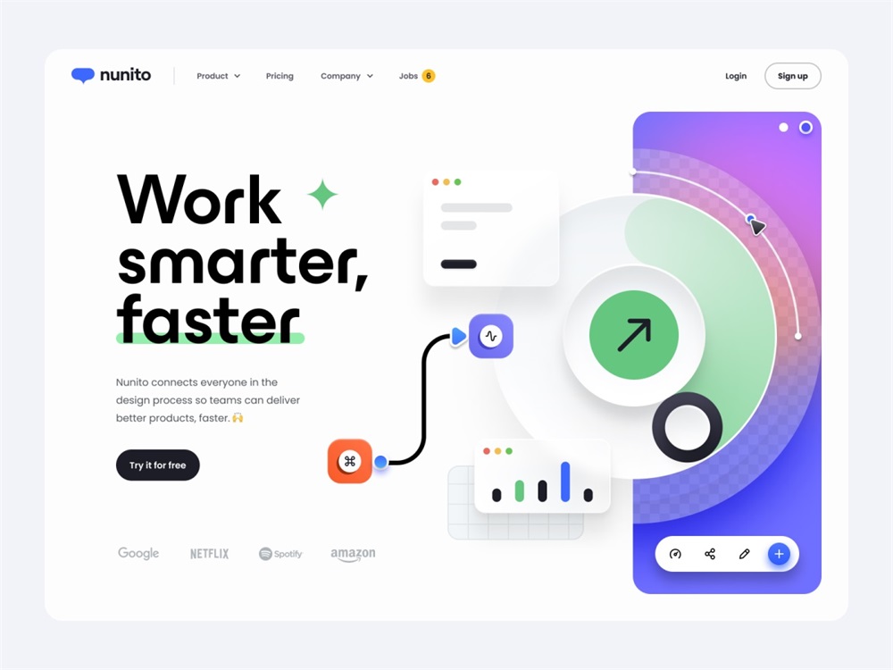 從 Dribbble 高贊的 828 個作品中，總結(jié)出 2022 設(shè)計趨勢