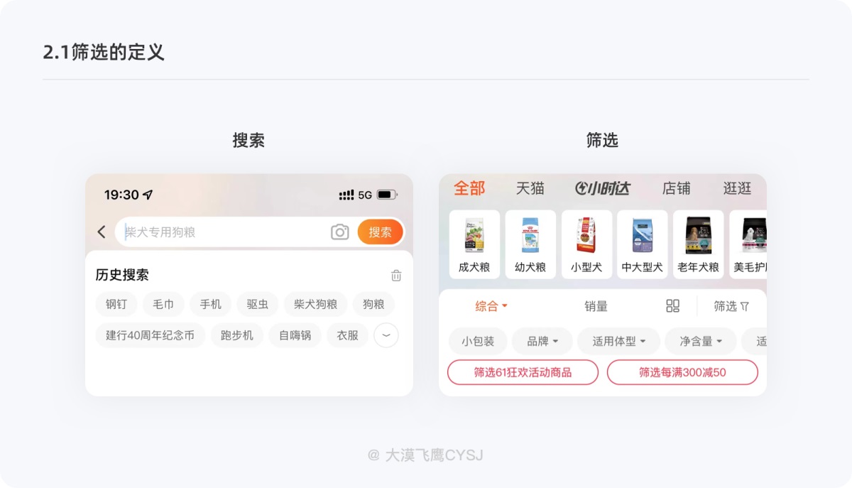 五個(gè)方面幫你完整掌握篩選功能設(shè)計(jì)