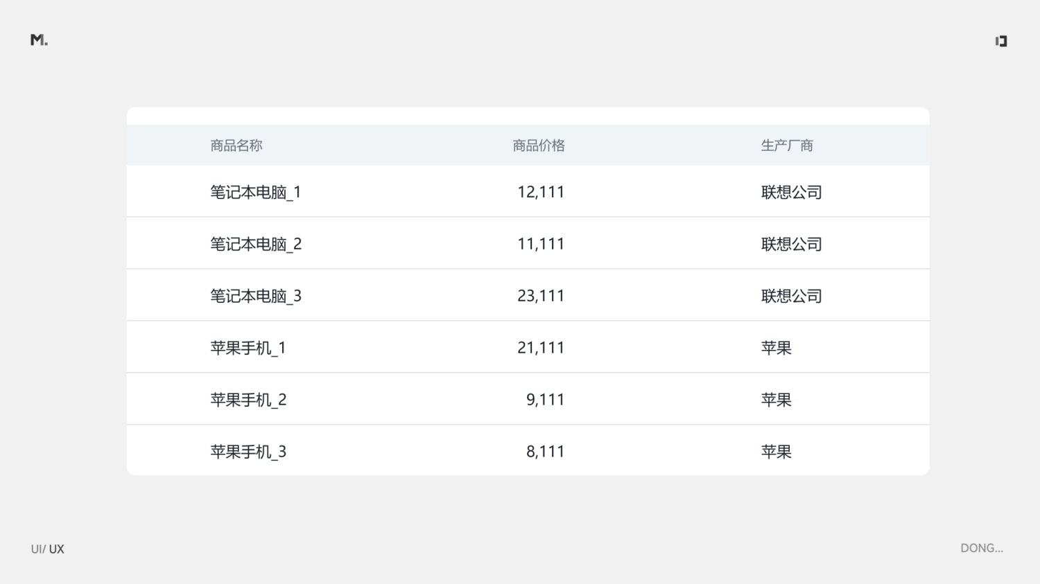 B端設(shè)計(jì) 對齊 設(shè)計(jì)細(xì)節(jié)