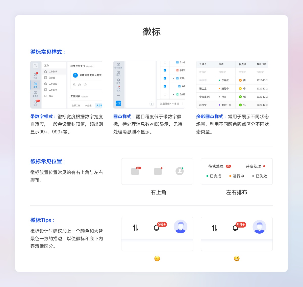 超全面的B端設計規(guī)范指南（二）：展示組件