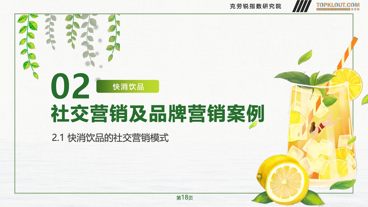 2023年品牌社交營(yíng)銷系列研究-快消飲品篇(圖19)