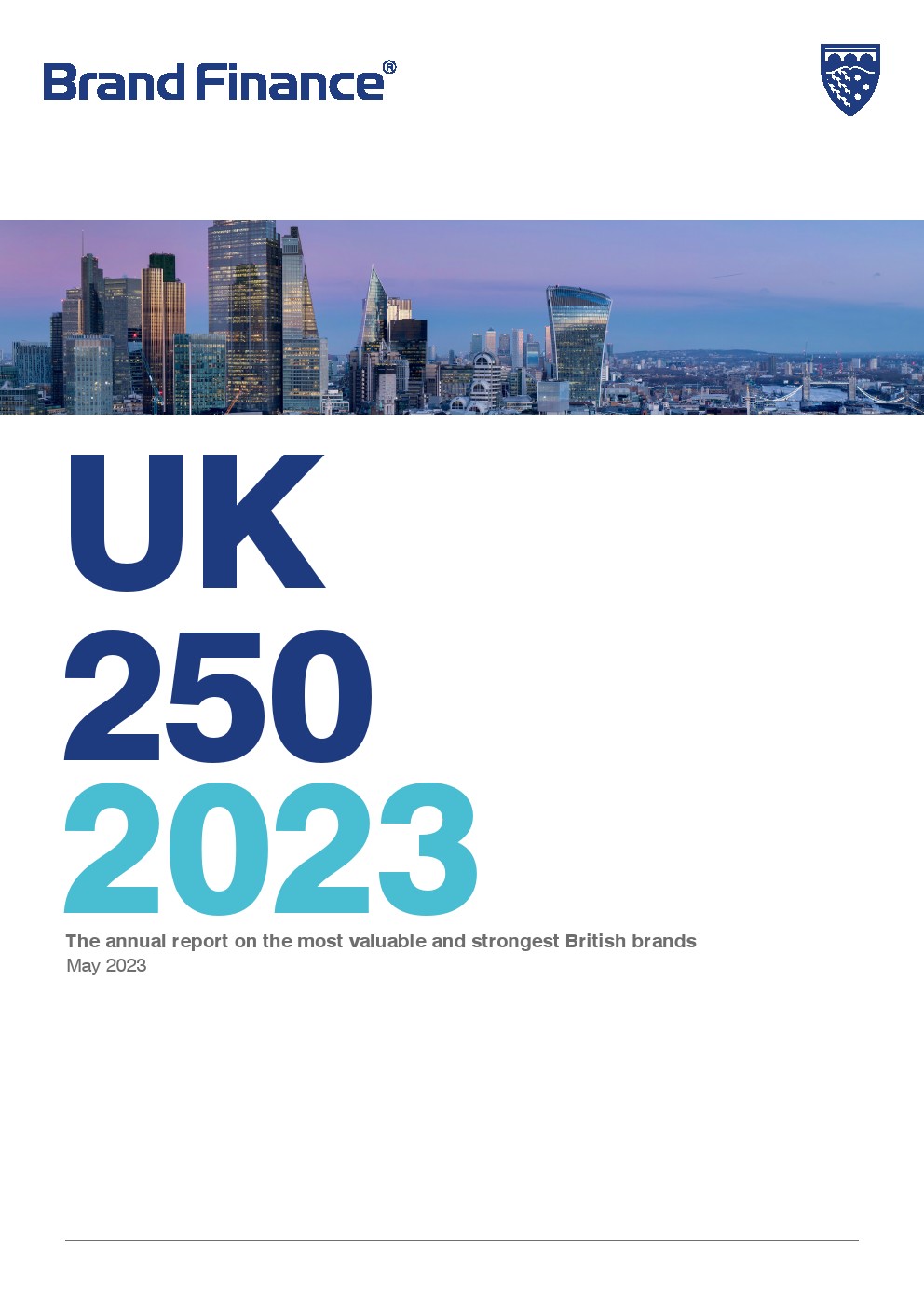 Brand Finance：2023年英國品牌250強