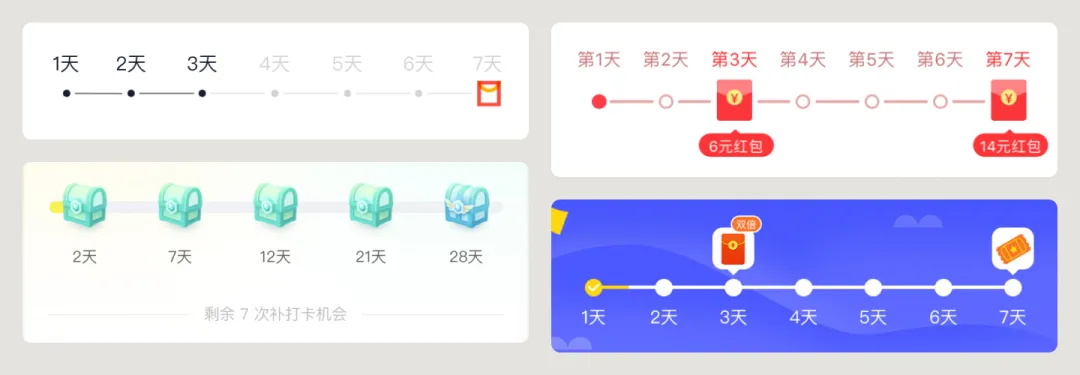 UI必學(xué)組件！簽到組件的設(shè)計方式詳解