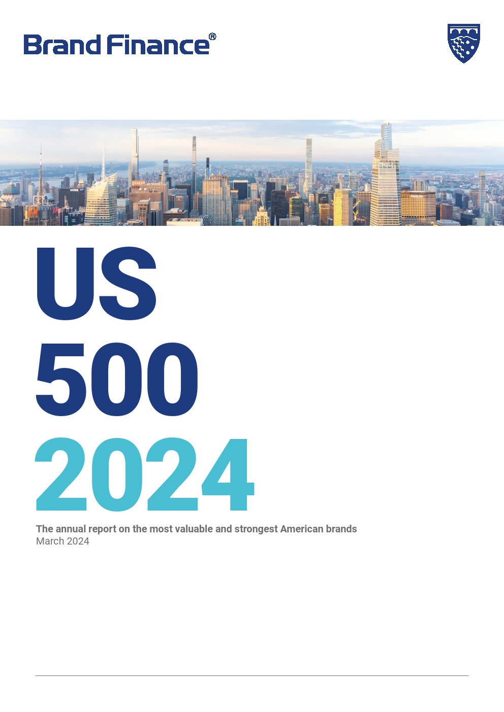 Brand Finance：2024年美國品牌價(jià)值500強(qiáng)