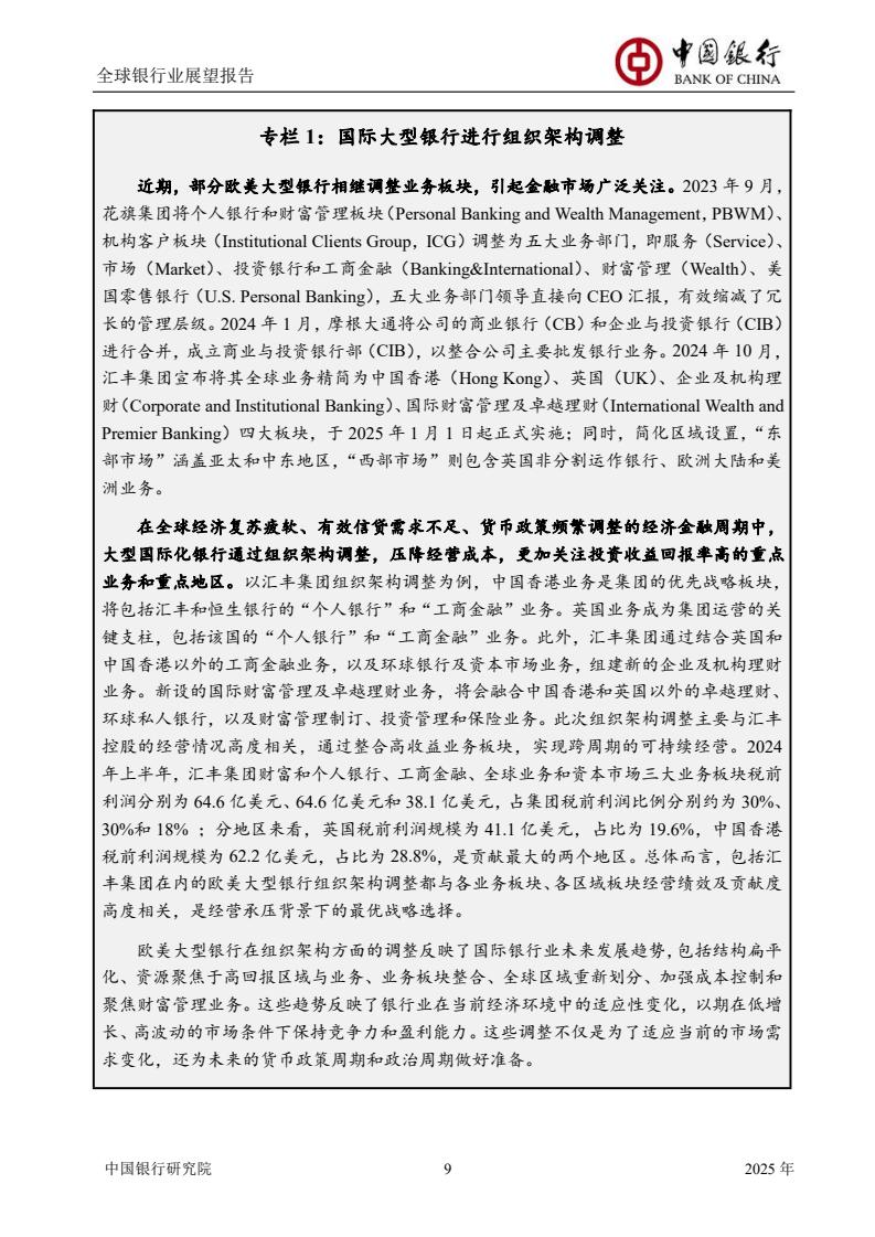 2025全球銀行業(yè)展望報(bào)告（圖11）