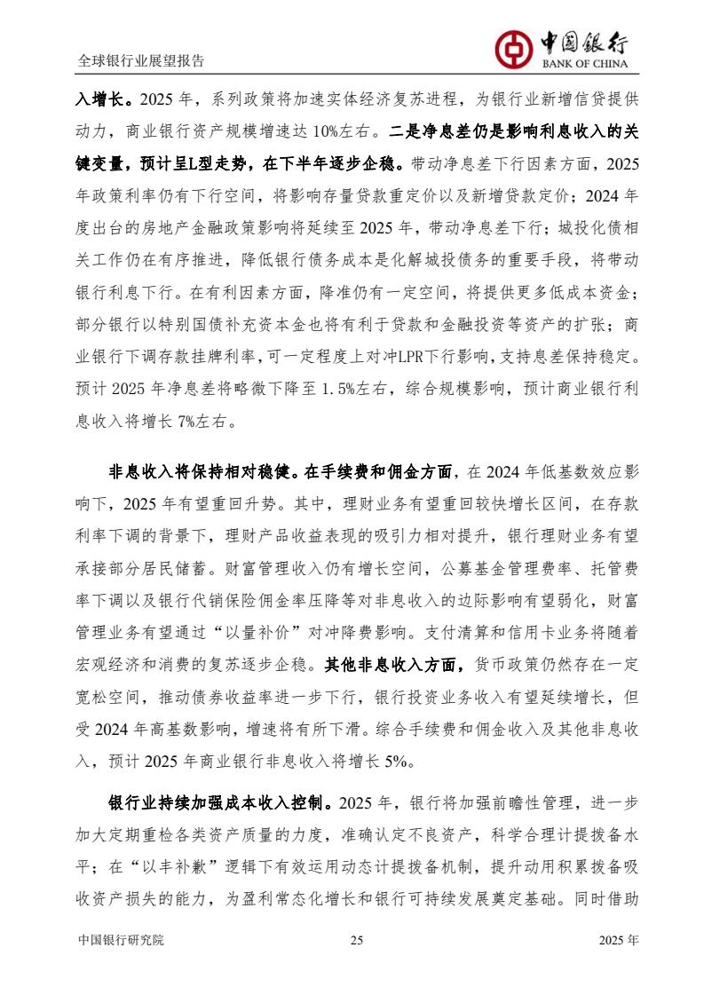2025全球銀行業(yè)展望報(bào)告（圖27）