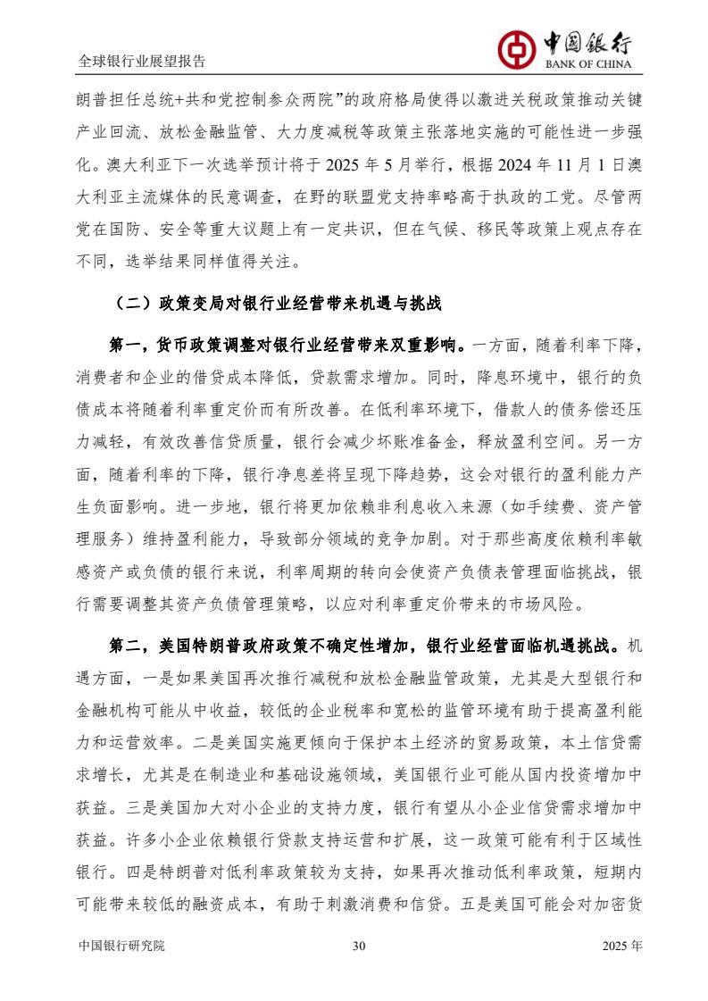 2025全球銀行業(yè)展望報(bào)告（圖32）