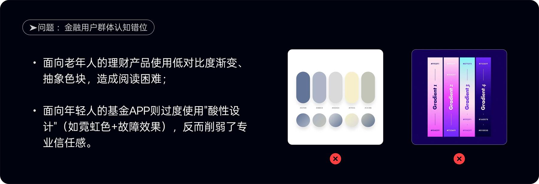 附自查清單！金融類(lèi)設(shè)計(jì)的5大高風(fēng)險(xiǎn)配色雷區(qū)