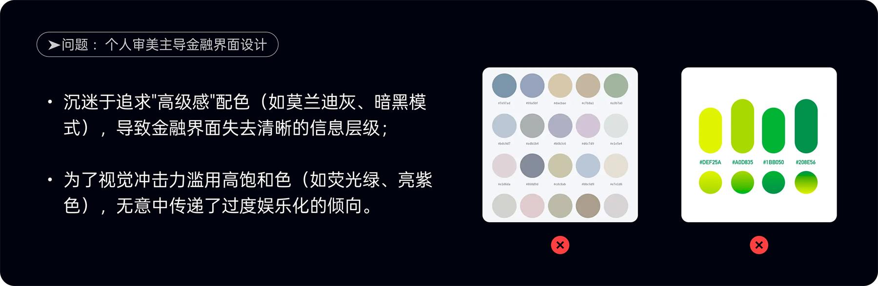 附自查清單！金融類(lèi)設(shè)計(jì)的5大高風(fēng)險(xiǎn)配色雷區(qū)