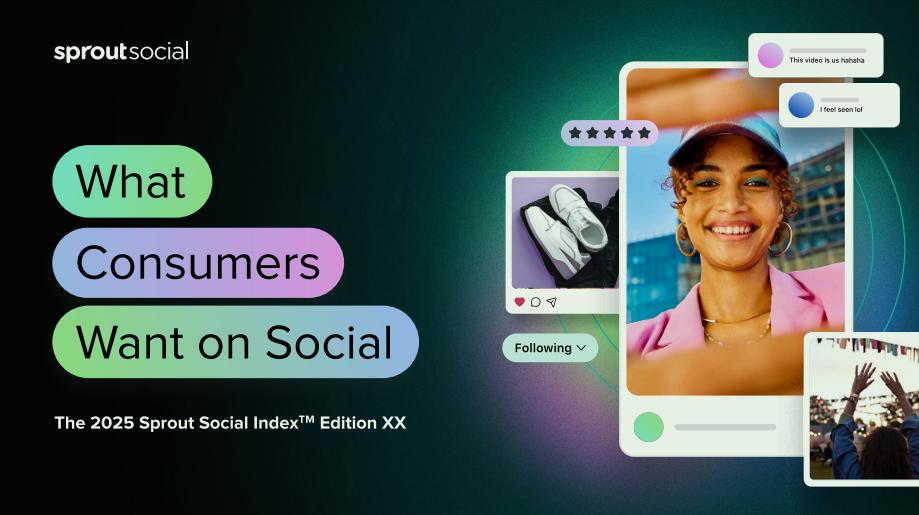 Sprout Social：消費者對社交媒體的需