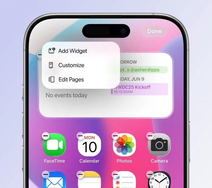 iOS 19全新界面曝光！從視覺/交互/跨平臺3個方面多圖解析！