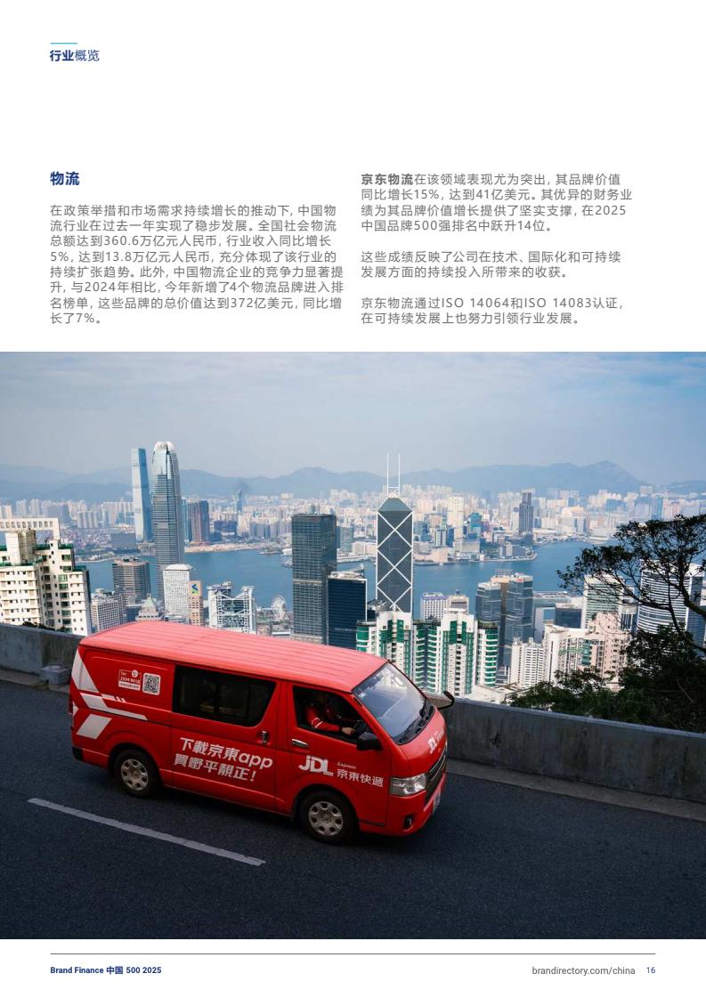 2025年度中國品牌價值500強報告(圖16)