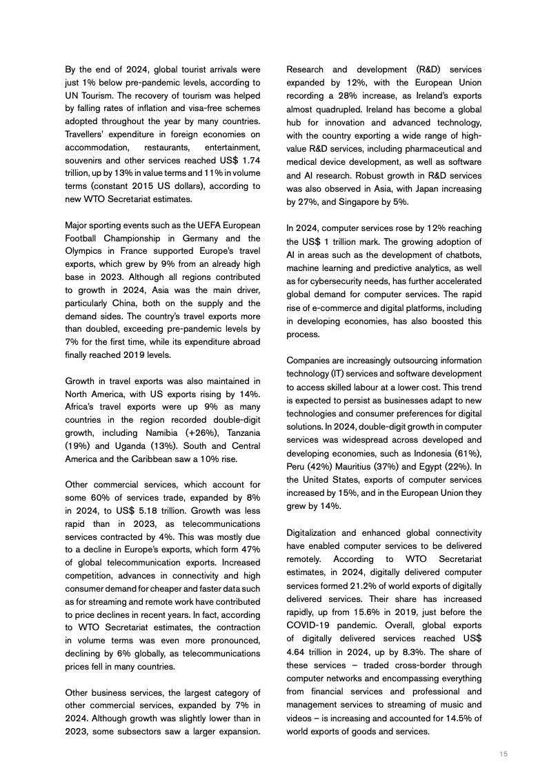 2025年全球貿(mào)易展望與統(tǒng)計報告(圖17)
